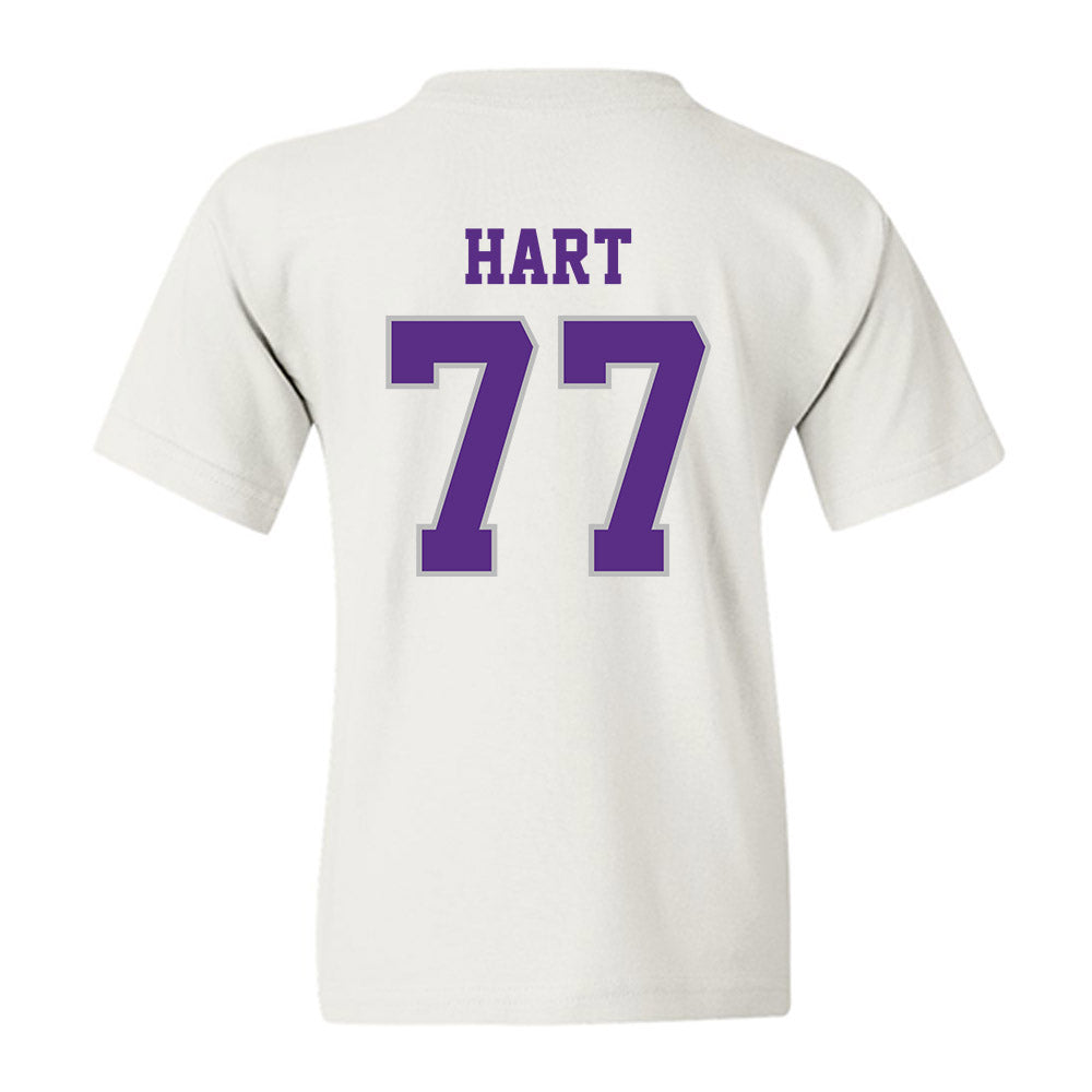 Stonehill - NCAA Football : Griffin Hart - Classic Shersey Youth T-Shirt-1