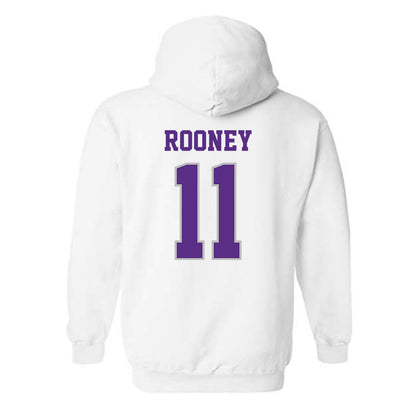 Stonehill - NCAA Women's Volleyball : Alayna Rooney - Classic Shersey Hooded Sweatshirt-1