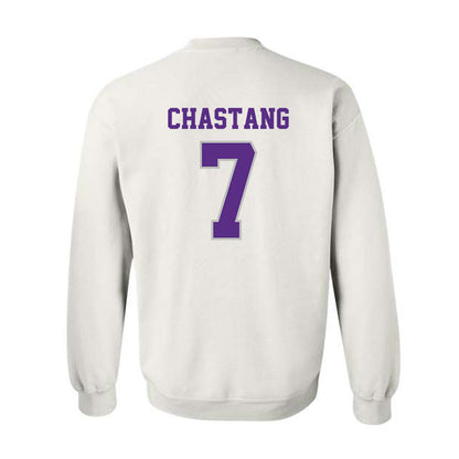 Stonehill - NCAA Men's Tennis : Alexis Chastang - Classic Shersey Crewneck Sweatshirt-1
