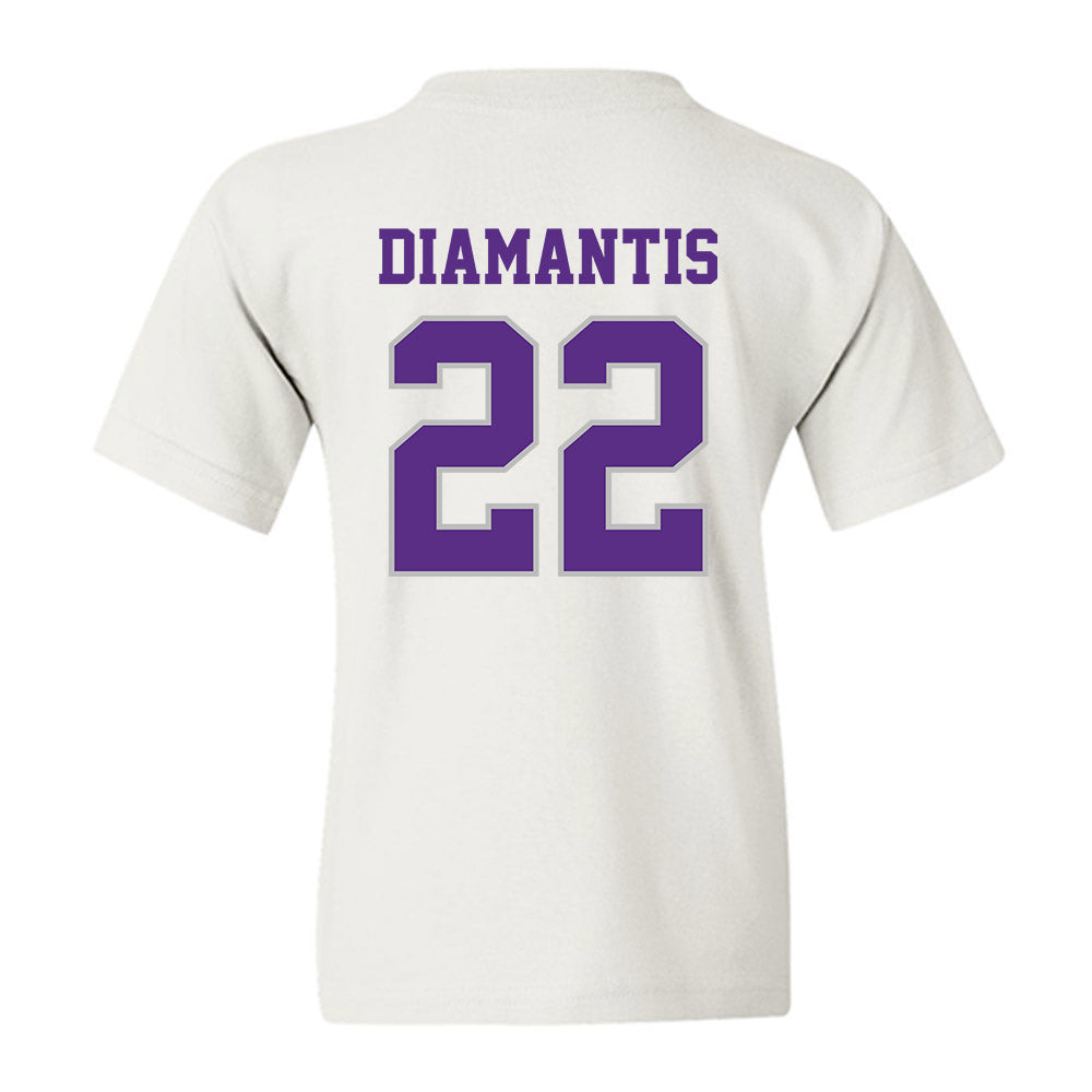 Stonehill - NCAA Men's Basketball : Charles Diamantis - Classic Shersey Youth T-Shirt-1