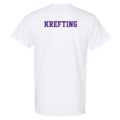 Stonehill - NCAA Men's Tennis : Jacob Wilhelm Krefting - Classic Shersey T-Shirt-1