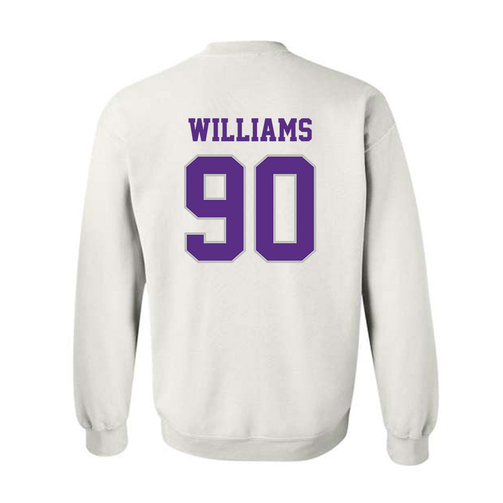 Stonehill - NCAA Football : Pj Williams - Classic Shersey Crewneck Sweatshirt-1