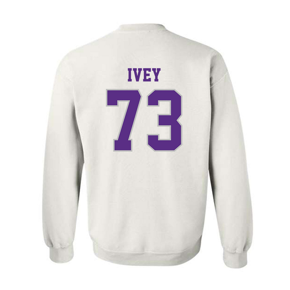 Stonehill - NCAA Football : Connor Ivey - Classic Shersey Crewneck Sweatshirt-1