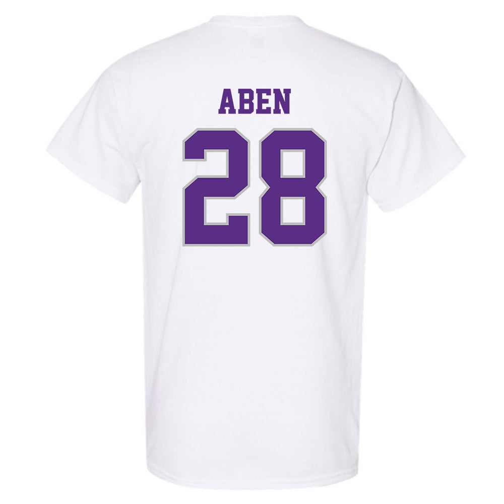 Stonehill - NCAA Men's Ice Hockey : Zachary Aben - Classic Shersey T-Shirt-1