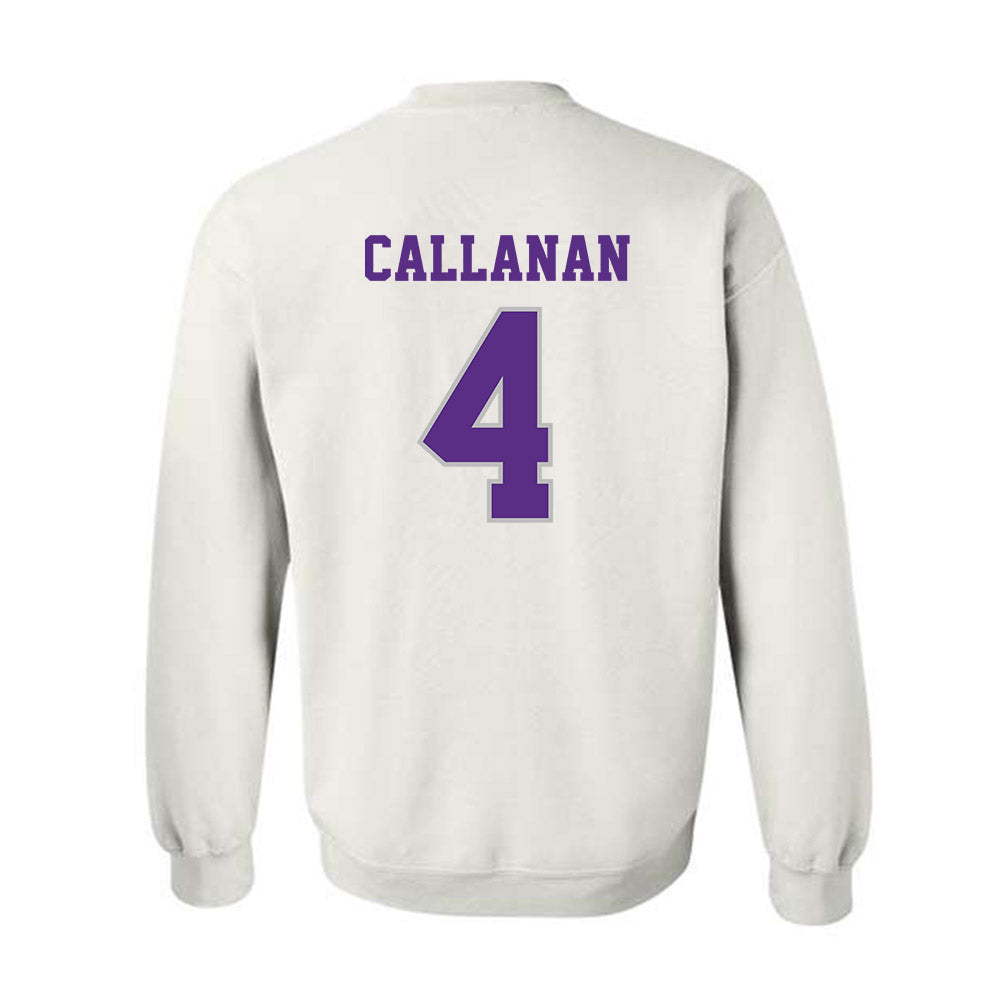 Stonehill - NCAA Equestrian : Shay Callanan - Classic Shersey Crewneck Sweatshirt-1