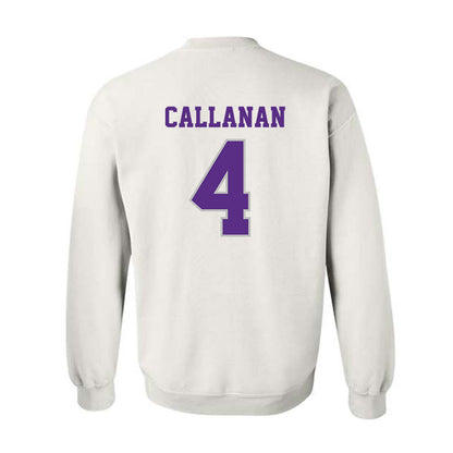 Stonehill - NCAA Equestrian : Shay Callanan - Classic Shersey Crewneck Sweatshirt-1