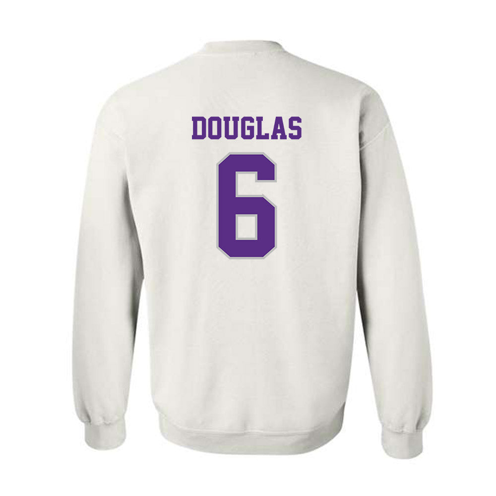 Stonehill - NCAA Baseball : Ryan Douglas - Classic Shersey Crewneck Sweatshirt-1