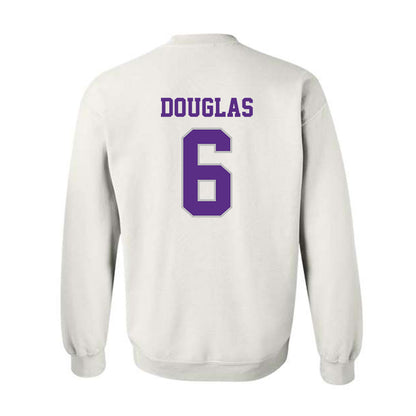 Stonehill - NCAA Baseball : Ryan Douglas - Classic Shersey Crewneck Sweatshirt-1