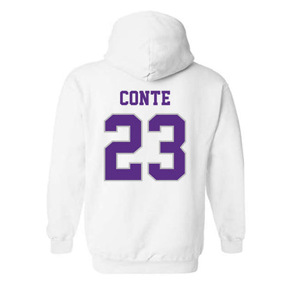 Stonehill - NCAA Softball : Shannon Conte - Classic Shersey Hooded Sweatshirt-1
