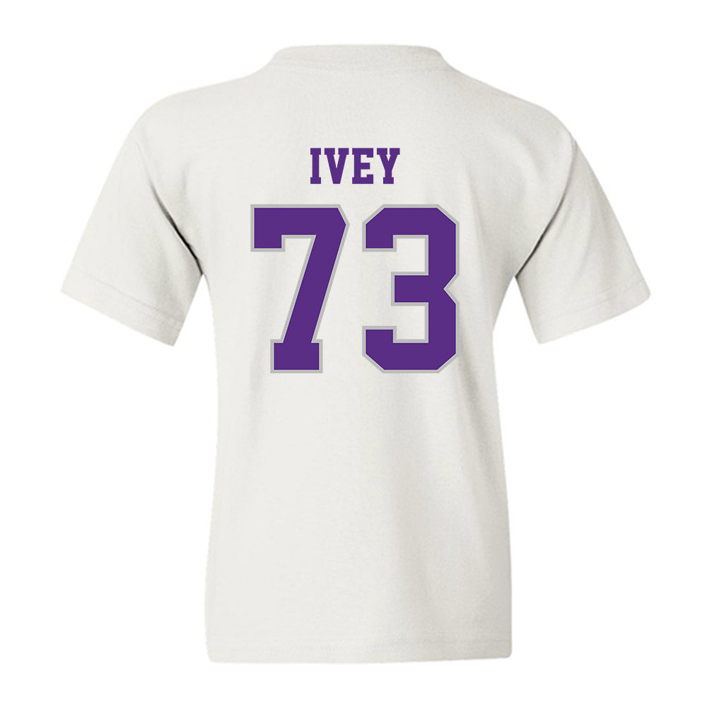 Stonehill - NCAA Football : Connor Ivey - Classic Shersey Youth T-Shirt-1