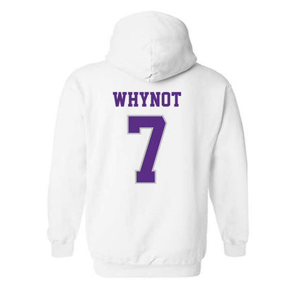 Stonehill - NCAA Women's Ice Hockey : Reagan Whynot - Classic Shersey Hooded Sweatshirt-1