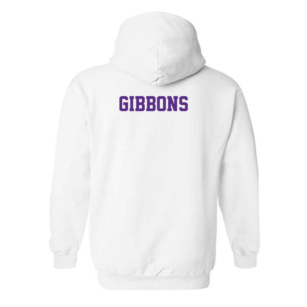 Stonehill - NCAA Women's Track & Field (Indoor) : Kaitlyn Gibbons - Classic Shersey Hooded Sweatshirt-1