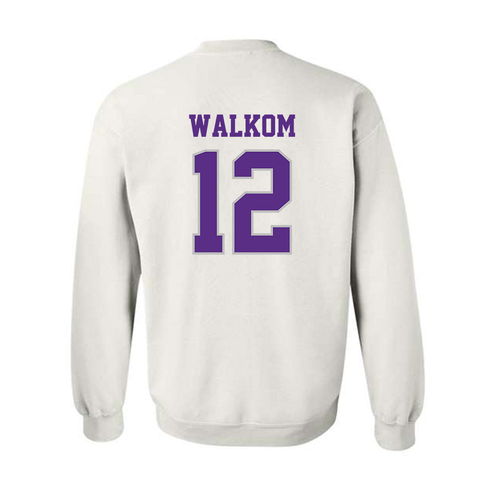 Stonehill - NCAA Women's Ice Hockey : Brianna Walkom - Classic Shersey Crewneck Sweatshirt-1