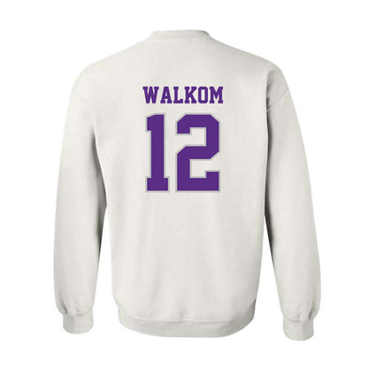Stonehill - NCAA Women's Ice Hockey : Brianna Walkom - Classic Shersey Crewneck Sweatshirt-1