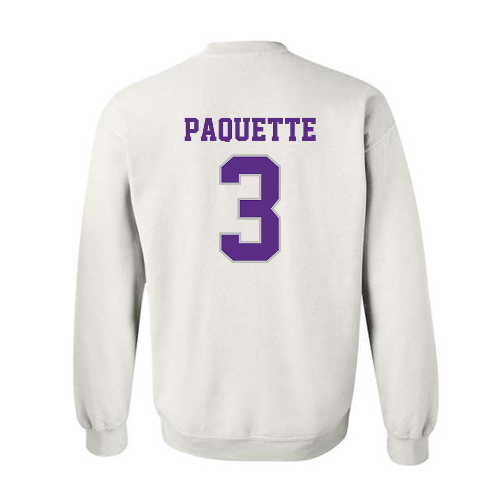 Stonehill - NCAA Women's Basketball : Brooke Paquette - Classic Shersey Crewneck Sweatshirt-1