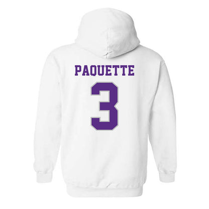 Stonehill - NCAA Women's Basketball : Brooke Paquette - Classic Shersey Hooded Sweatshirt-1