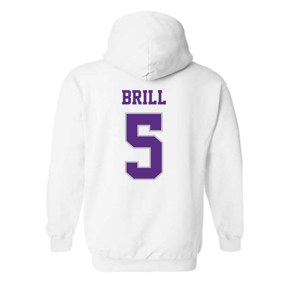 Stonehill - NCAA Softball : Jessica Brill - Classic Shersey Hooded Sweatshirt-1