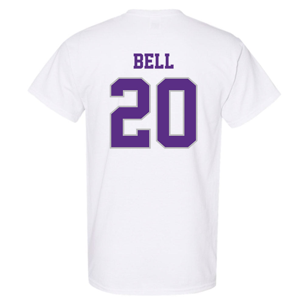 Stonehill - NCAA Baseball : Hunter Bell - Classic Shersey T-Shirt-1