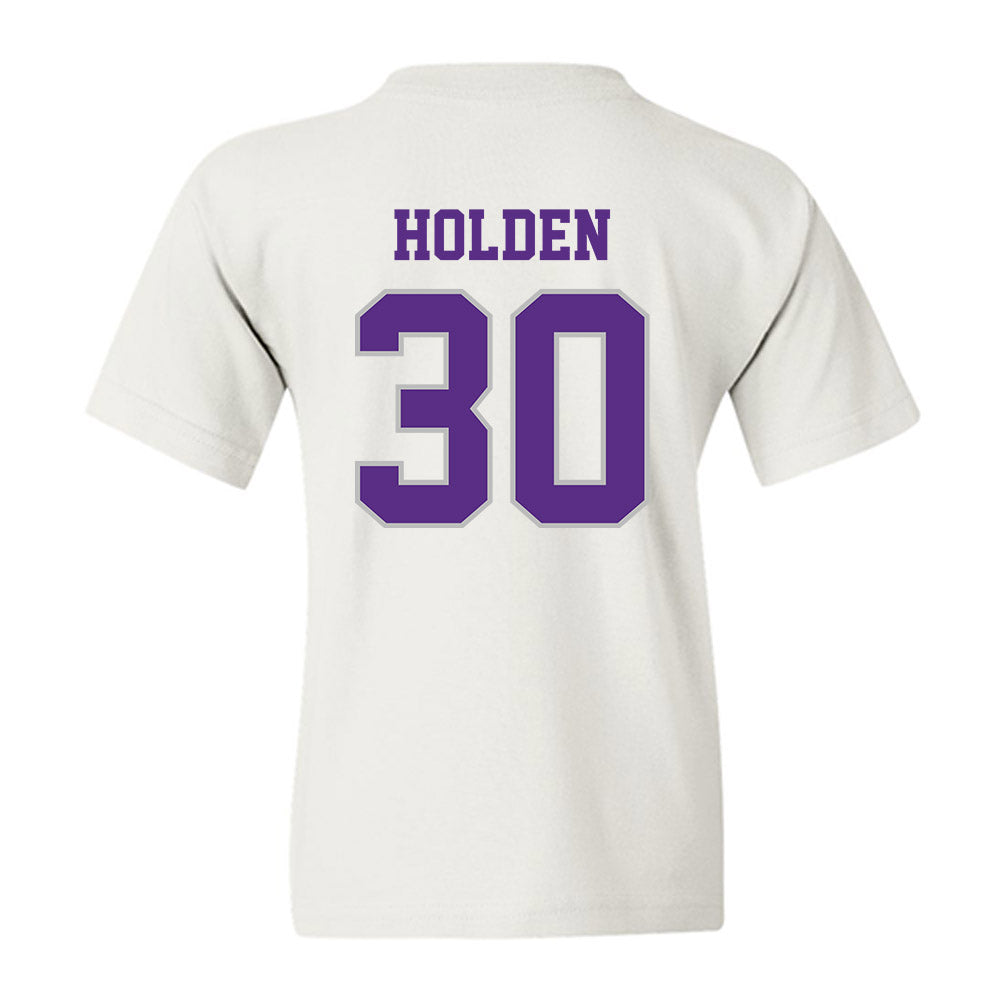 Stonehill - NCAA Men's Basketball : Anthony Holden - Classic Shersey Youth T-Shirt-1