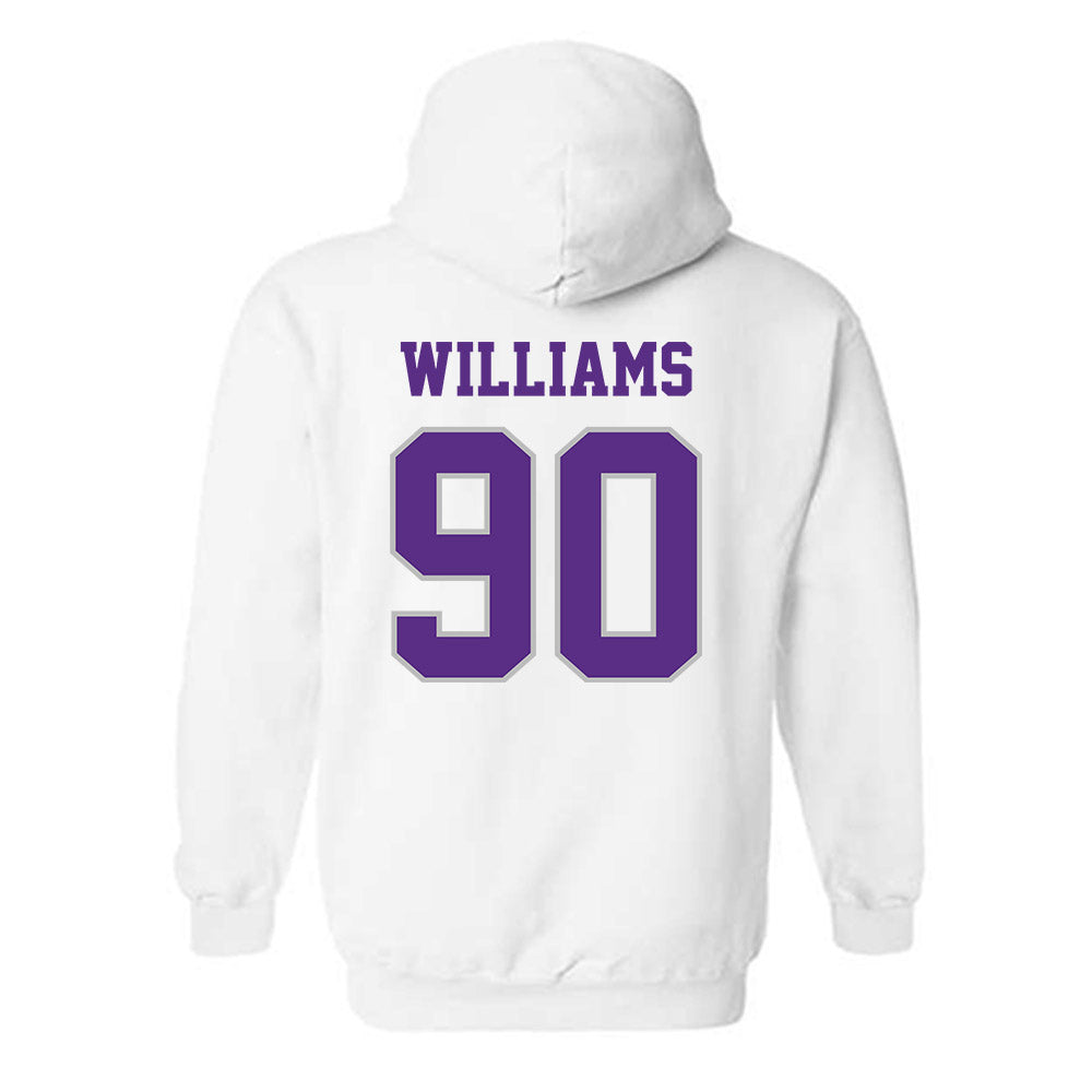Stonehill - NCAA Football : Pj Williams - Classic Shersey Hooded Sweatshirt-1
