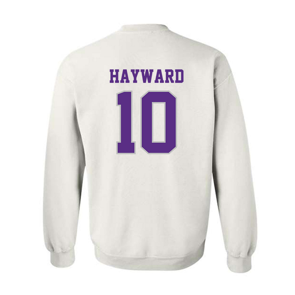 Stonehill - NCAA Women's Basketball : Sharn Hayward - Classic Shersey Crewneck Sweatshirt-1