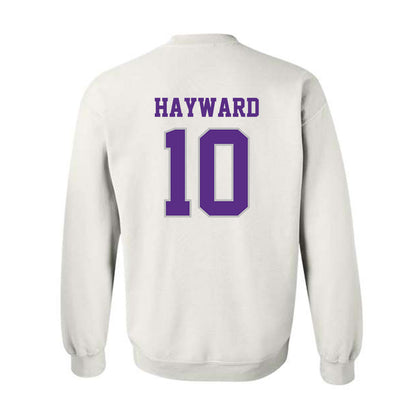 Stonehill - NCAA Women's Basketball : Sharn Hayward - Classic Shersey Crewneck Sweatshirt-1