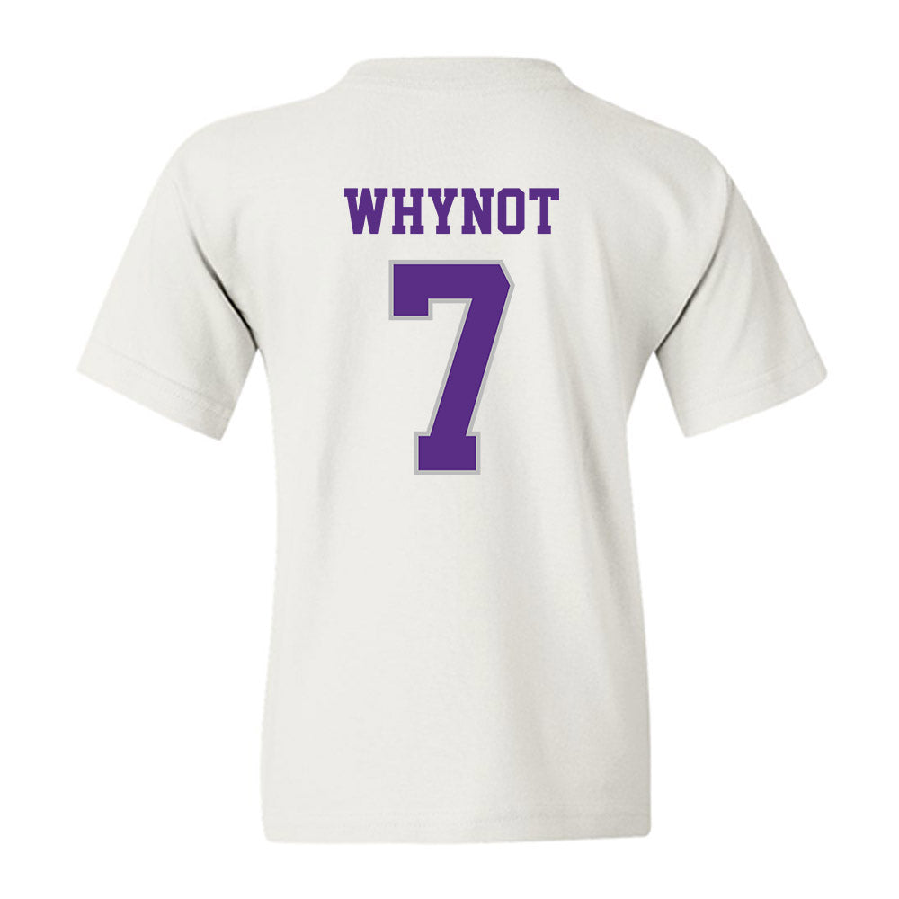 Stonehill - NCAA Women's Ice Hockey : Reagan Whynot - Classic Shersey Youth T-Shirt-1