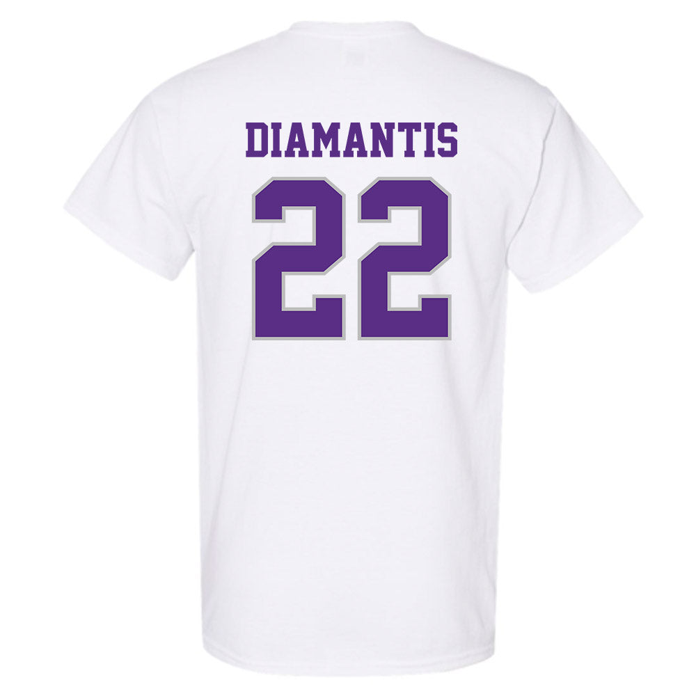 Stonehill - NCAA Men's Basketball : Charles Diamantis - Classic Shersey T-Shirt-1