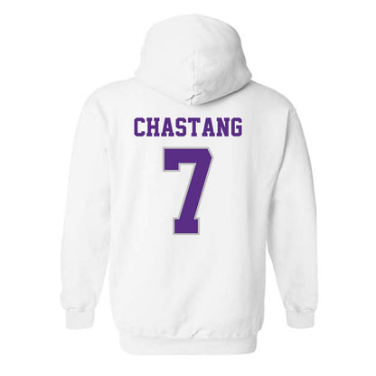 Stonehill - NCAA Men's Tennis : Alexis Chastang - Classic Shersey Hooded Sweatshirt-1