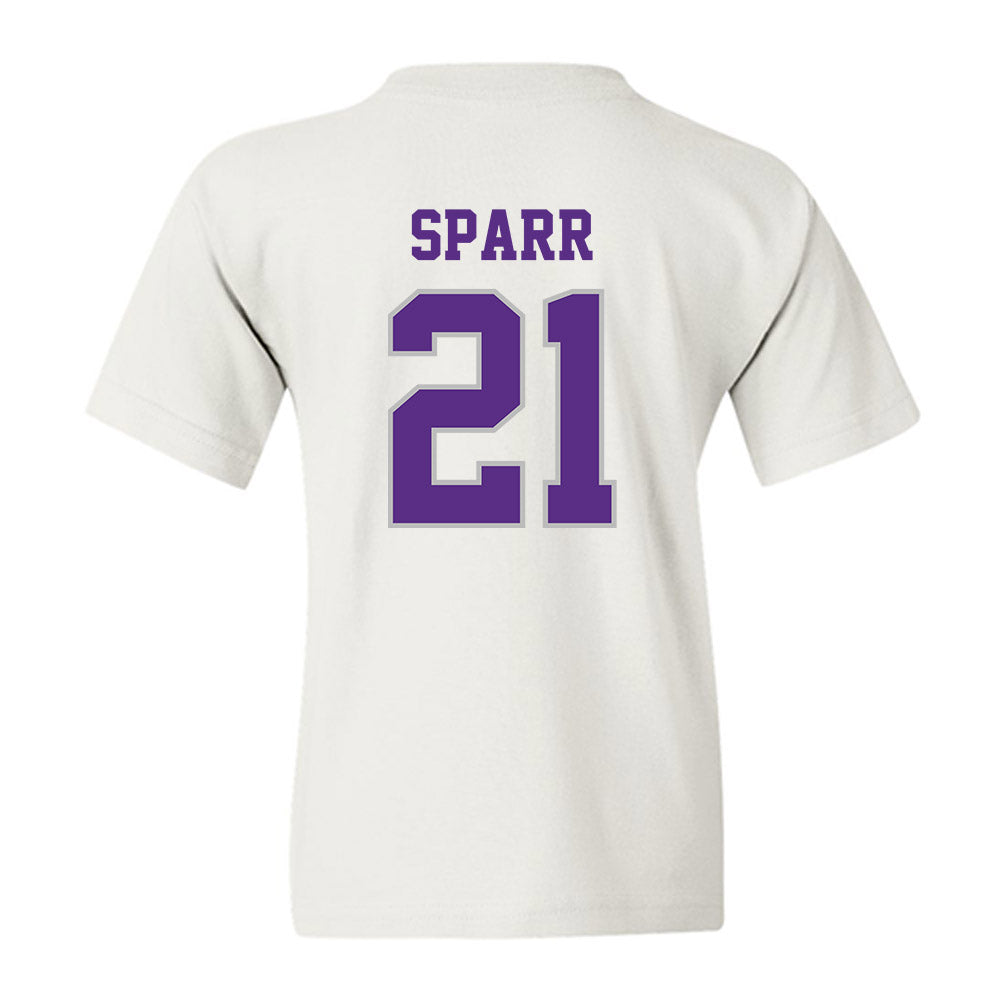 Stonehill - NCAA Baseball : Grayson Sparr - Classic Shersey Youth T-Shirt-1