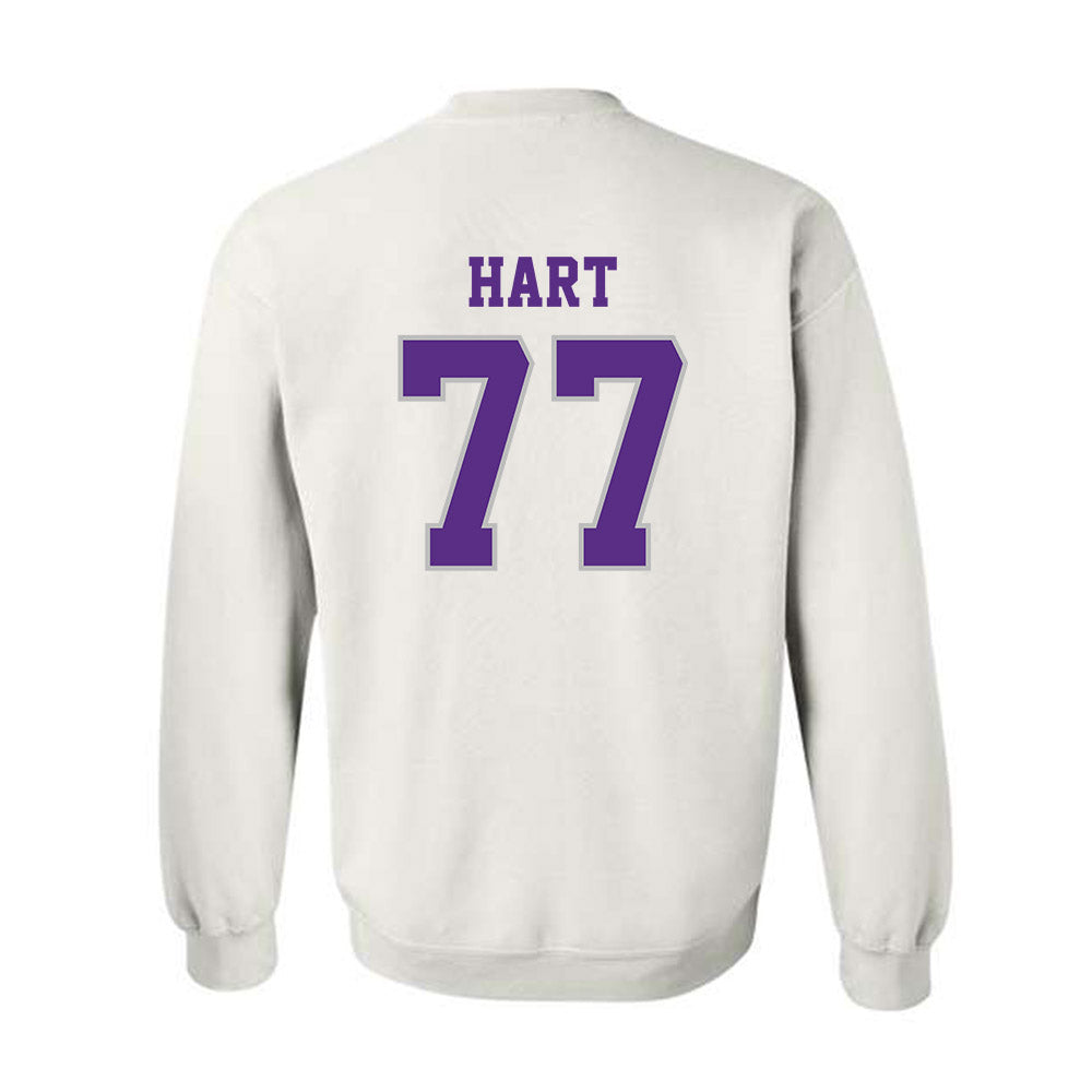 Stonehill - NCAA Football : Griffin Hart - Classic Shersey Crewneck Sweatshirt-1