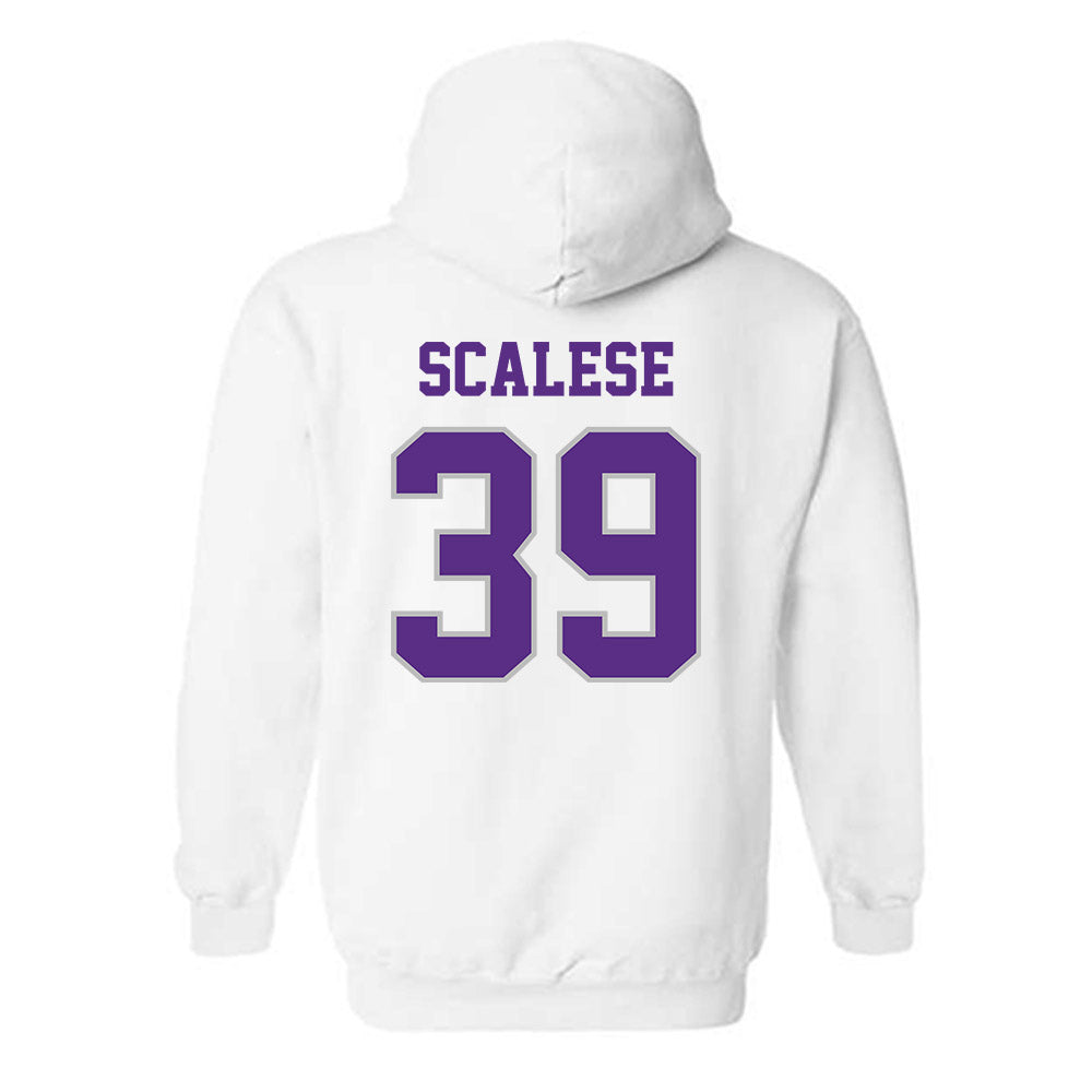 Stonehill - NCAA Football : Domenic Scalese - Classic Shersey Hooded Sweatshirt-1