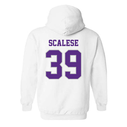 Stonehill - NCAA Football : Domenic Scalese - Classic Shersey Hooded Sweatshirt-1