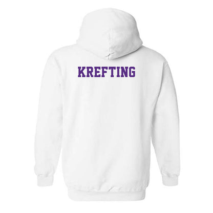 Stonehill - NCAA Men's Tennis : Jacob Wilhelm Krefting - Classic Shersey Hooded Sweatshirt-1