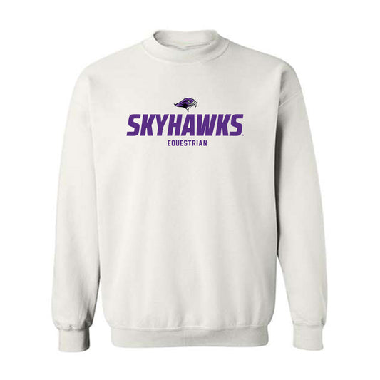 Stonehill - NCAA Equestrian : Shay Callanan - Classic Shersey Crewneck Sweatshirt-0