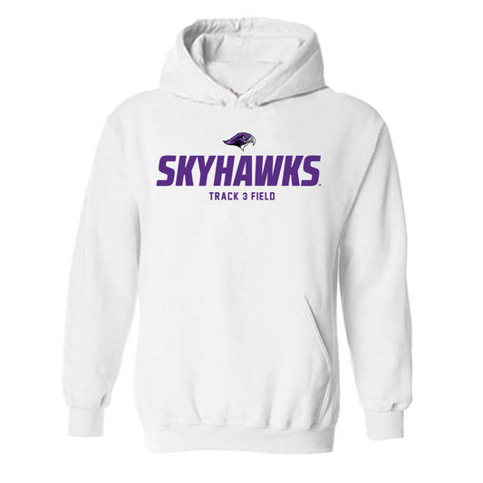 Stonehill - NCAA Men's Track & Field (Indoor) : Drew Pierson - Classic Shersey Hooded Sweatshirt-0