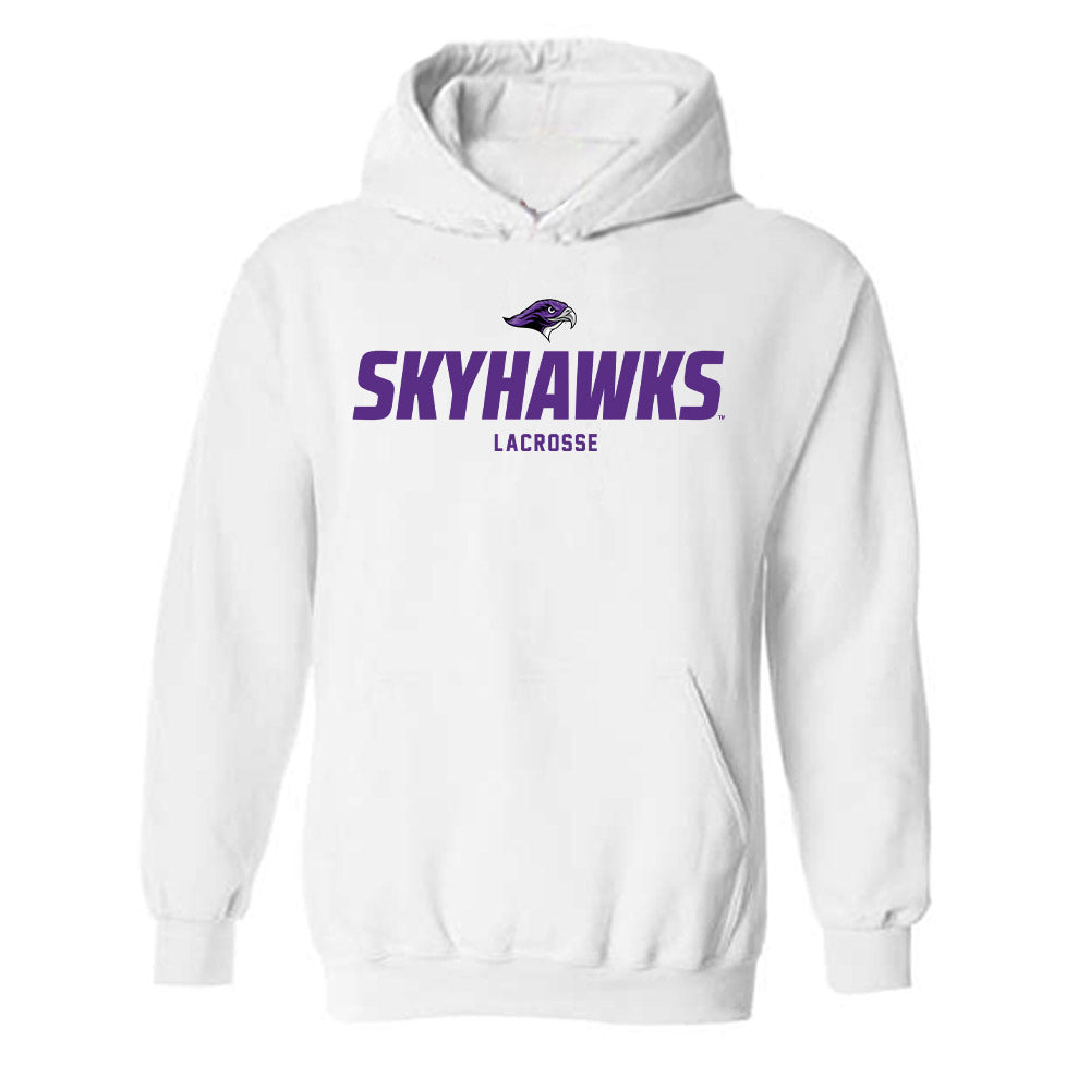 Stonehill - NCAA Women's Lacrosse : Grace Murphy - Classic Shersey Hooded Sweatshirt-0