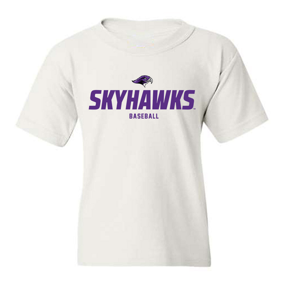 Stonehill - NCAA Baseball : Grayson Sparr - Classic Shersey Youth T-Shirt-0