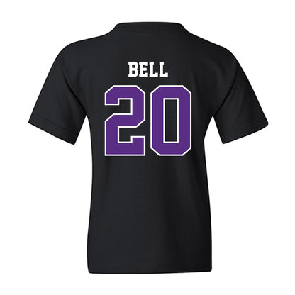 Stonehill - NCAA Baseball : Hunter Bell - Classic Shersey Youth T-Shirt-1