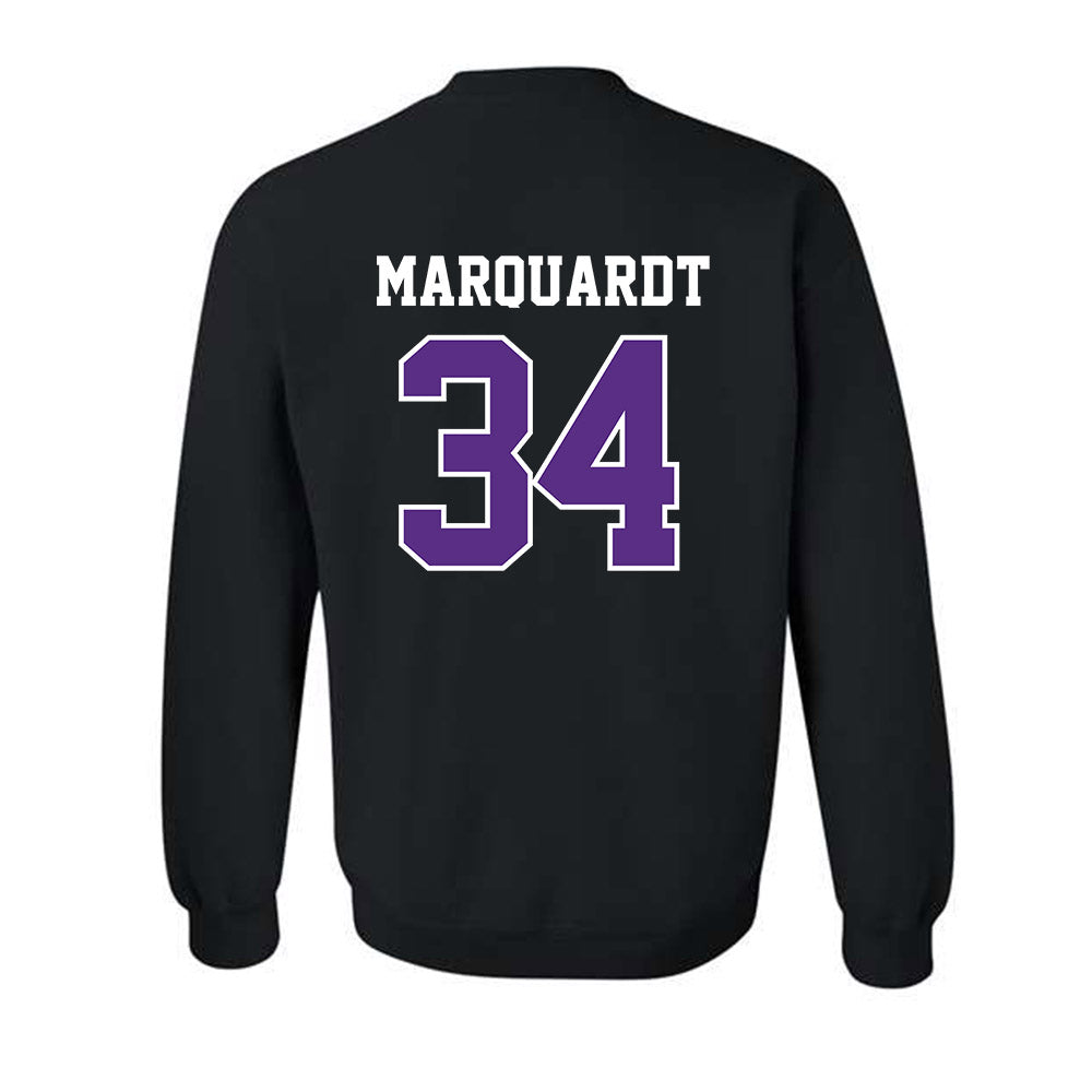 Stonehill - NCAA Men's Basketball : Neal Marquardt - Classic Shersey Crewneck Sweatshirt-1