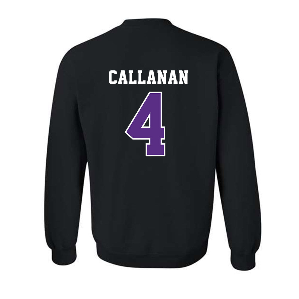 Stonehill - NCAA Equestrian : Shay Callanan - Classic Shersey Crewneck Sweatshirt-1