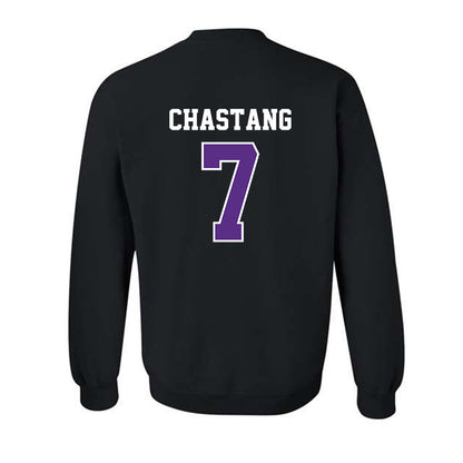 Stonehill - NCAA Men's Tennis : Alexis Chastang - Classic Shersey Crewneck Sweatshirt-1