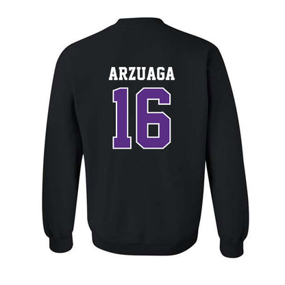 Stonehill - NCAA Baseball : Giovanni Arzuaga - Classic Shersey Crewneck Sweatshirt-1