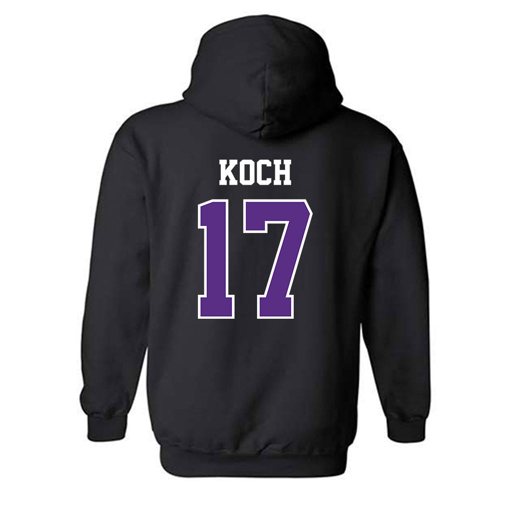 Stonehill - NCAA Women's Lacrosse : Jennaveve Koch - Classic Shersey Hooded Sweatshirt-1