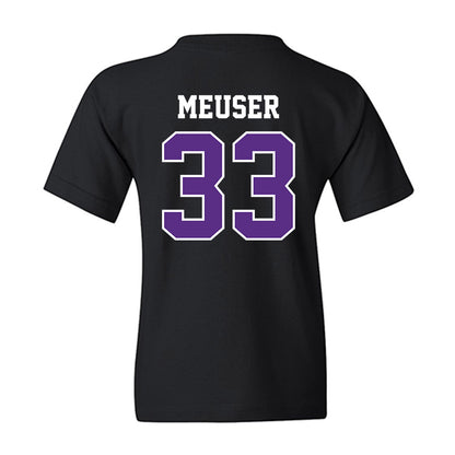 Stonehill - NCAA Men's Basketball : Ethan Meuser - Classic Shersey Youth T-Shirt-1