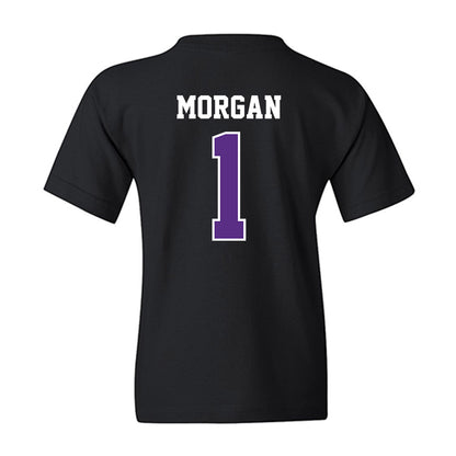 Stonehill - NCAA Men's Basketball : Joshua Morgan - Classic Shersey Youth T-Shirt-1