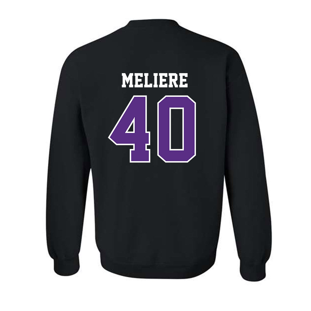 Stonehill - NCAA Baseball : Kenny Meliere - Classic Shersey Crewneck Sweatshirt-1