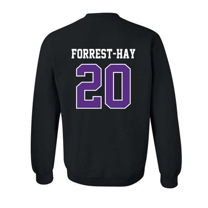 Stonehill - NCAA Men's Soccer : James Forrest-Hay - Classic Shersey Crewneck Sweatshirt-1