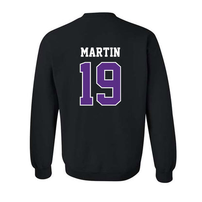 Stonehill - NCAA Baseball : Adam Martin - Classic Shersey Crewneck Sweatshirt-1