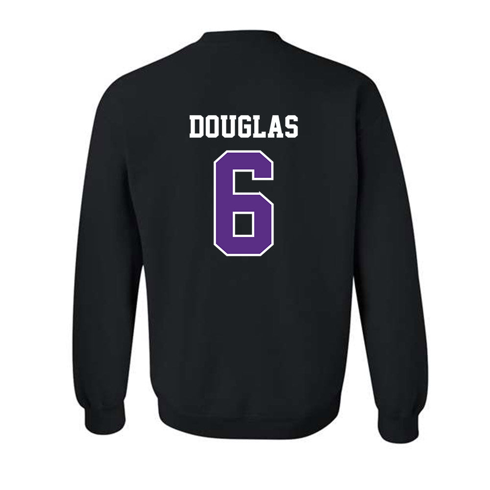 Stonehill - NCAA Baseball : Ryan Douglas - Classic Shersey Crewneck Sweatshirt-1